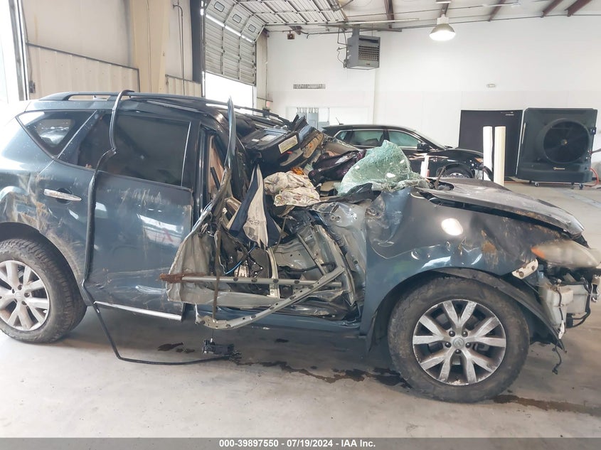 2012 Nissan Murano S/Sl/Le VIN: JN8AZ1MU5CW111470 Lot: 39897550