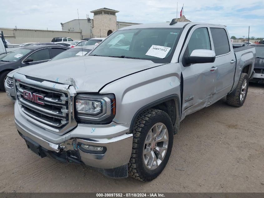 2018 GMC Sierra 1500 Slt VIN: 3GTP1NEC2JG380533 Lot: 39897552