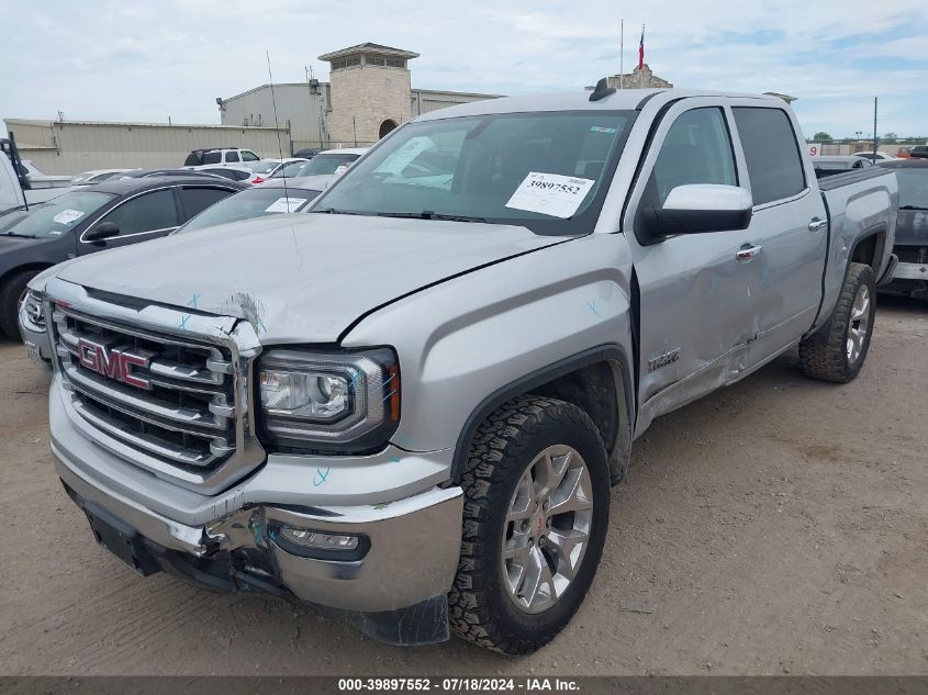 2018 GMC Sierra 1500 Slt VIN: 3GTP1NEC2JG380533 Lot: 39897552