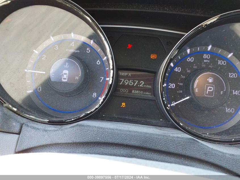 2013 Hyundai Sonata Gls VIN: 5NPEB4AC9DH664774 Lot: 39897556