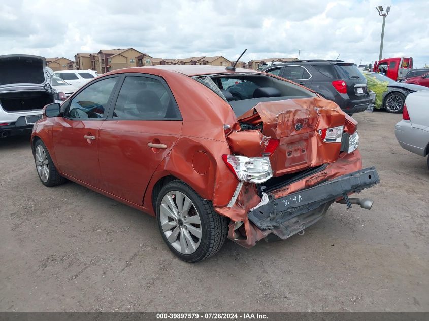 2010 Kia Forte Sx VIN: KNAFW4A33A5308807 Lot: 39897579