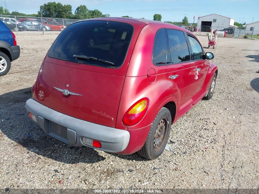 2001 Chrysler Pt Cruiser VIN: 3C4FY4BBX1T580144 Lot: 39897582