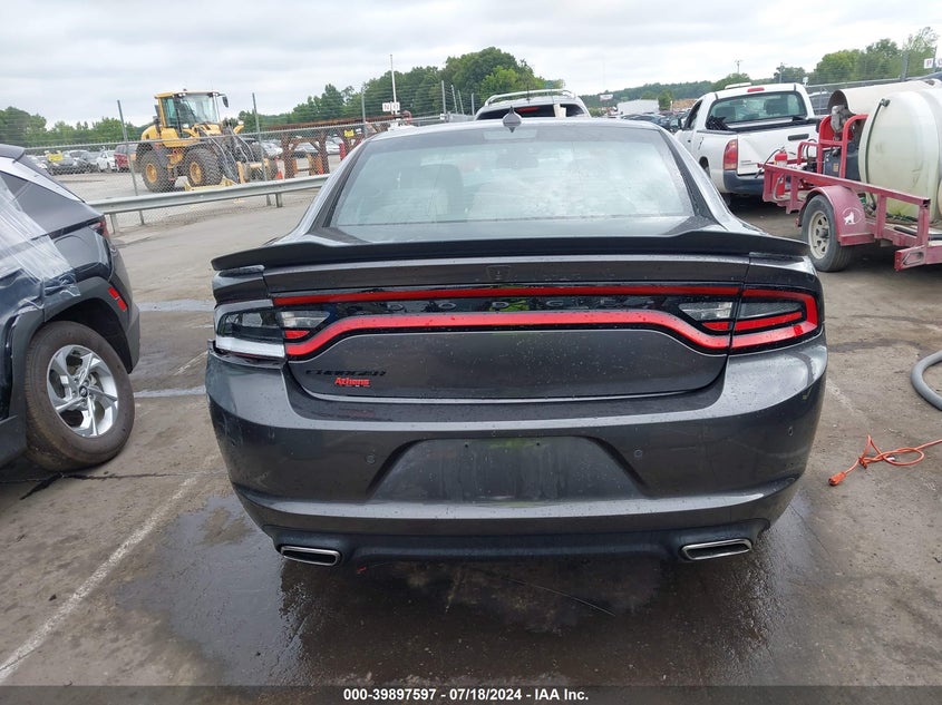 VIN 2C3CDXBG2NH227735 2022 DODGE CHARGER SXT RWD