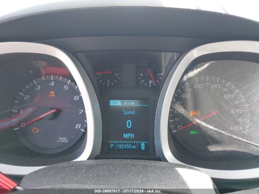 2015 Chevrolet Equinox 1Lt VIN: 2GNALBEK7F1174864 Lot: 39897617