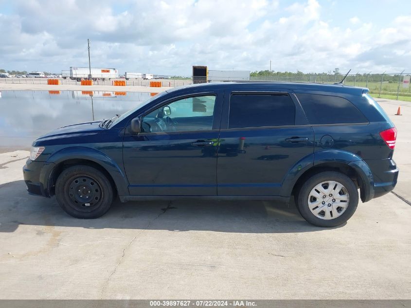 2014 Dodge Journey American Value Pkg VIN: 3C4PDCABXET262915 Lot: 39897627