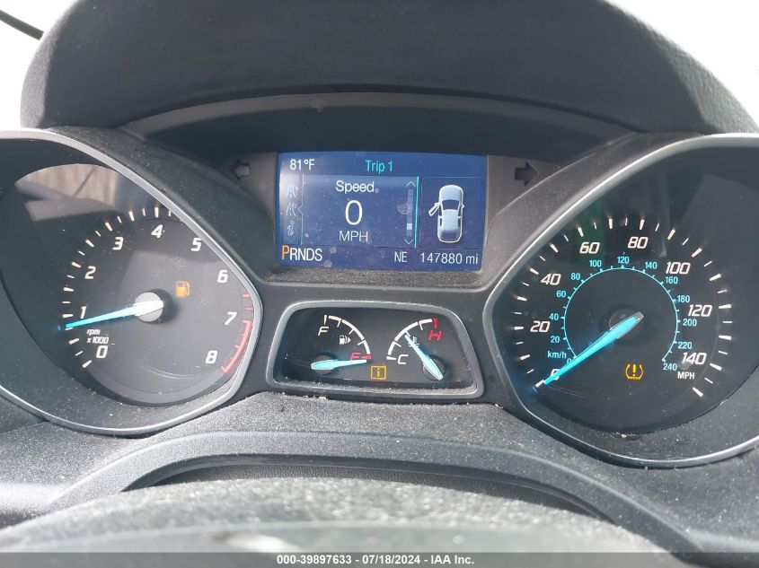 2015 Ford Escape S VIN: 1FMCU0F79FUA14272 Lot: 39897633