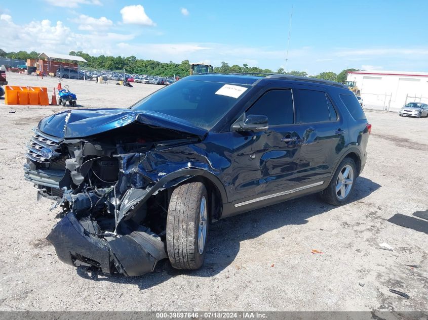 1FM5K8D87HGE09593 2017 FORD EXPLORER - Image 2