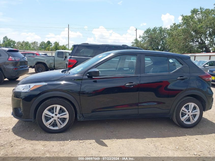 2022 Nissan Kicks S Xtronic Cvt VIN: 3N1CP5BV6NL501745 Lot: 39897649