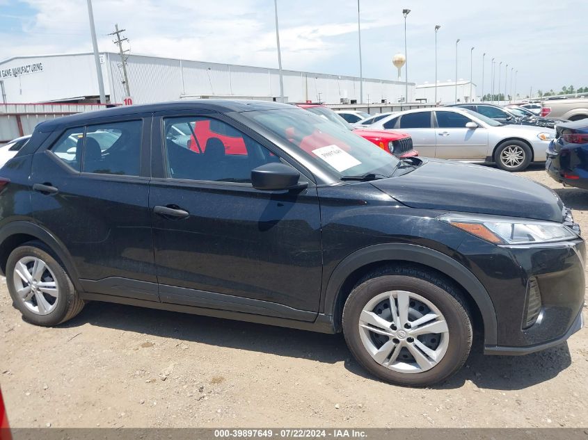 2022 Nissan Kicks S Xtronic Cvt VIN: 3N1CP5BV6NL501745 Lot: 39897649