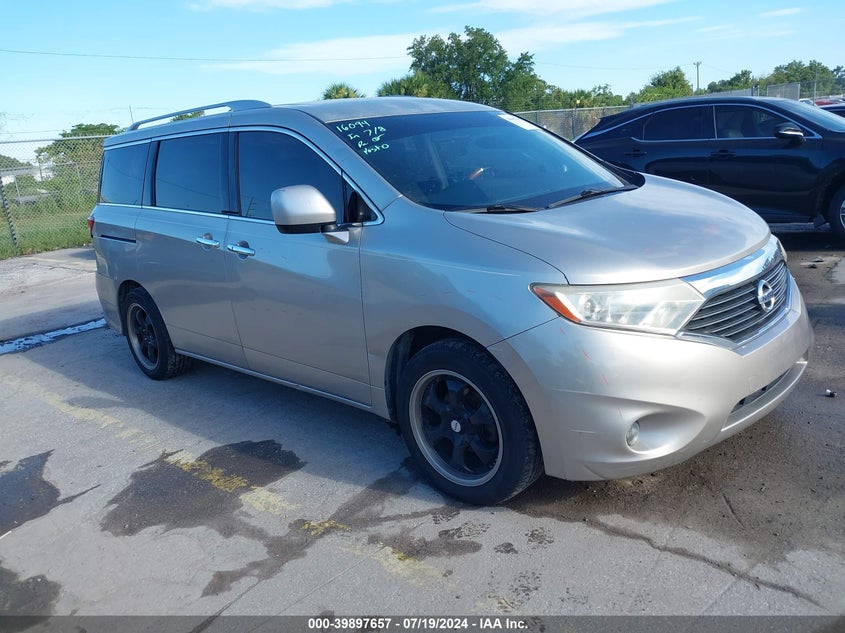 2012 Nissan Quest S/Sv/Sl/Le VIN: JN8AE2KP3C9042789 Lot: 39897657