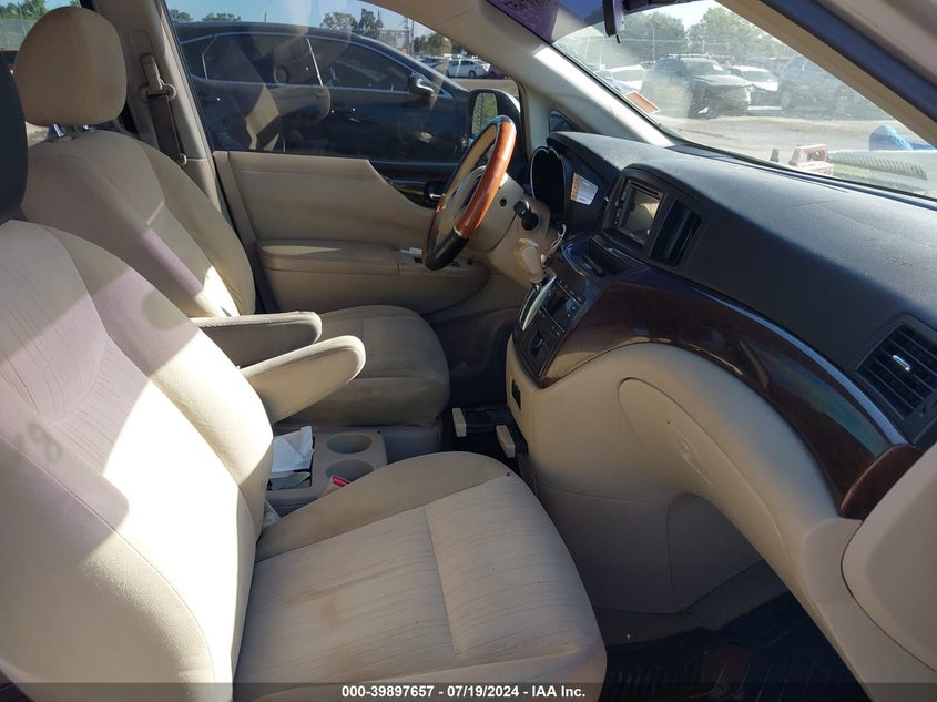 2012 Nissan Quest S/Sv/Sl/Le VIN: JN8AE2KP3C9042789 Lot: 39897657
