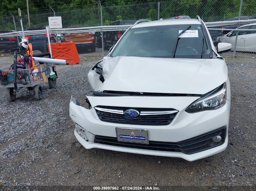 2022 Subaru Impreza Premium 5-Door VIN: 4S3GTAV62N3724531 Lot: 39897662