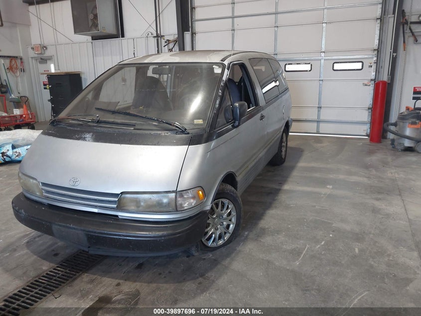 1991 Toyota Previa Le VIN: JT3AC12R2M0038675 Lot: 39897696