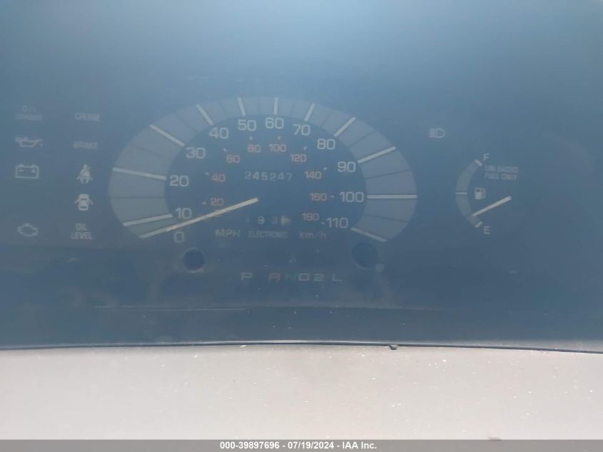 1991 Toyota Previa Le VIN: JT3AC12R2M0038675 Lot: 39897696