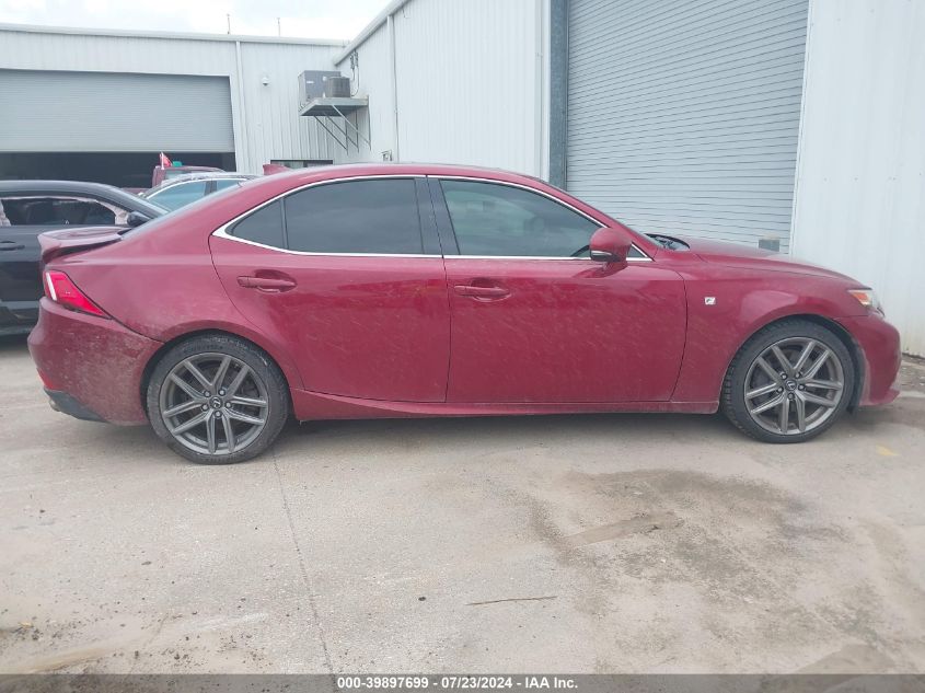 2015 Lexus Is 350 VIN: JTHBE1D22F5020692 Lot: 39897699