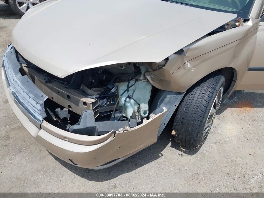 2005 Chevrolet Malibu VIN: 1G1ZS54815F160593 Lot: 39897703