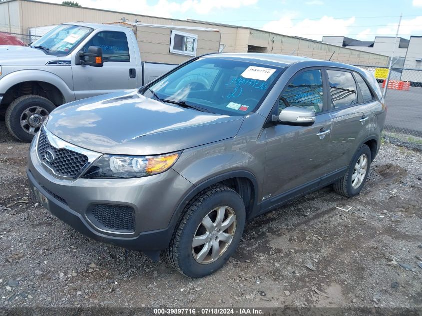 2011 Kia Sorento Lx VIN: 5XYKTCA15BG025434 Lot: 39897716