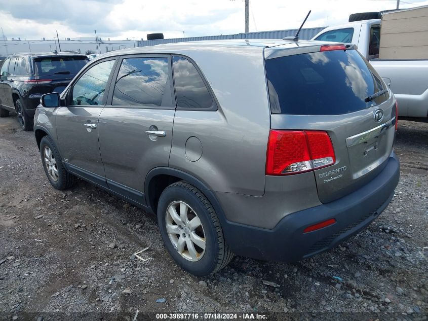 2011 Kia Sorento Lx VIN: 5XYKTCA15BG025434 Lot: 39897716