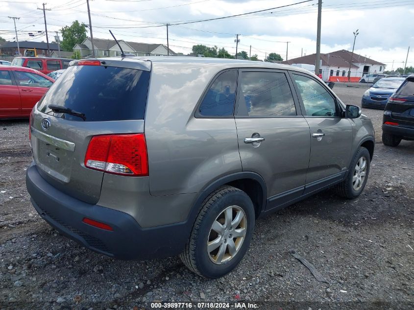 2011 Kia Sorento Lx VIN: 5XYKTCA15BG025434 Lot: 39897716