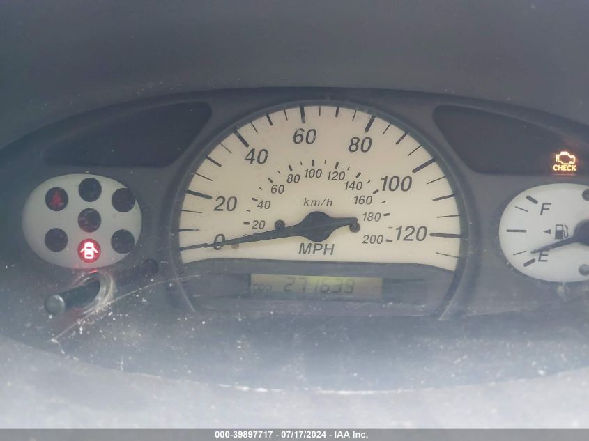 2001 Toyota Echo VIN: JTDBT123610175481 Lot: 39897717