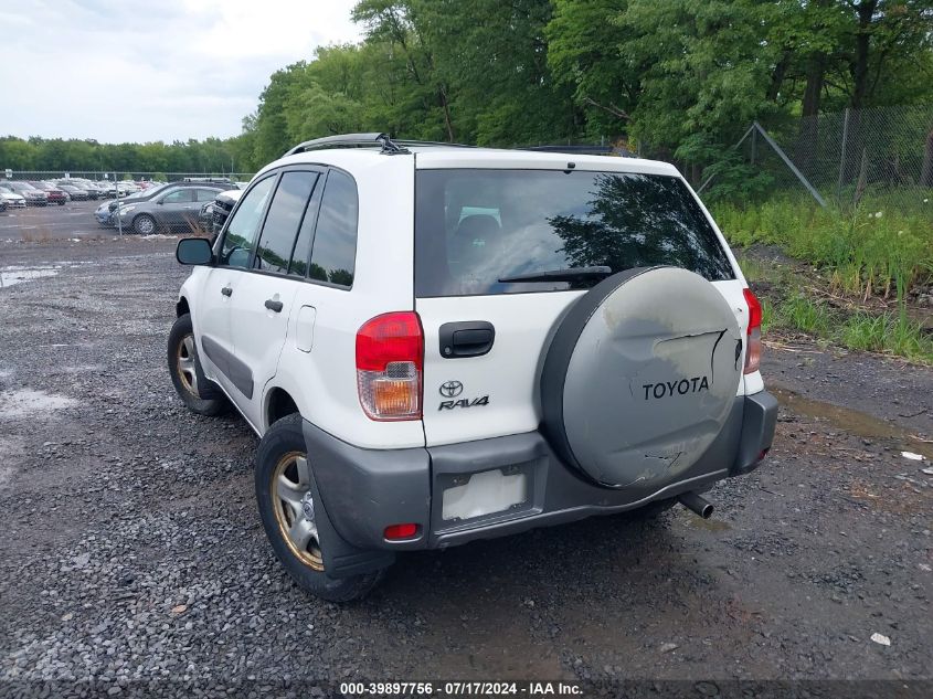 2003 Toyota Rav4 VIN: JTEHH20V130195092 Lot: 39897756