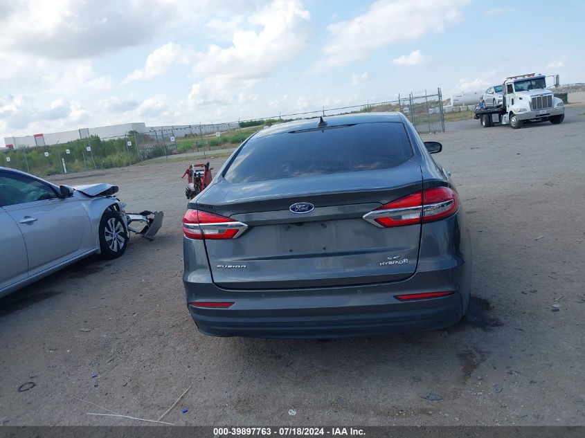 2019 Ford Fusion Hybrid Se VIN: 3FA6P0LU4KR206693 Lot: 39897763