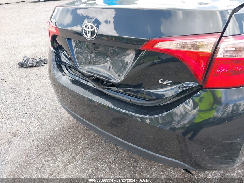 2017 TOYOTA COROLLA LE - 2T1BURHE5HC884858
