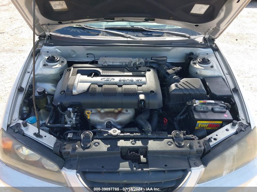 2004 Hyundai Elantra Gls/Gt VIN: KMHDN46D44U773178 Lot: 39897785