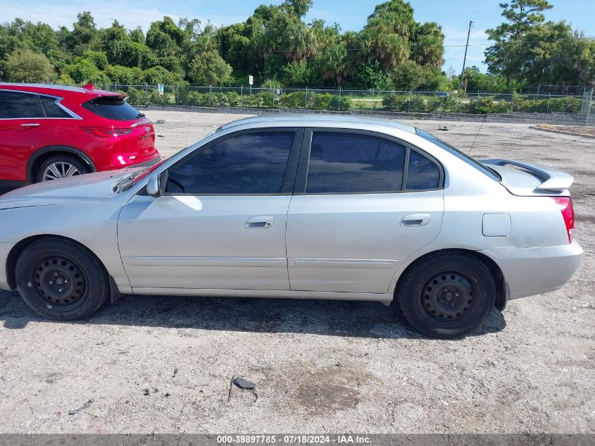 2004 Hyundai Elantra Gls/Gt VIN: KMHDN46D44U773178 Lot: 39897785