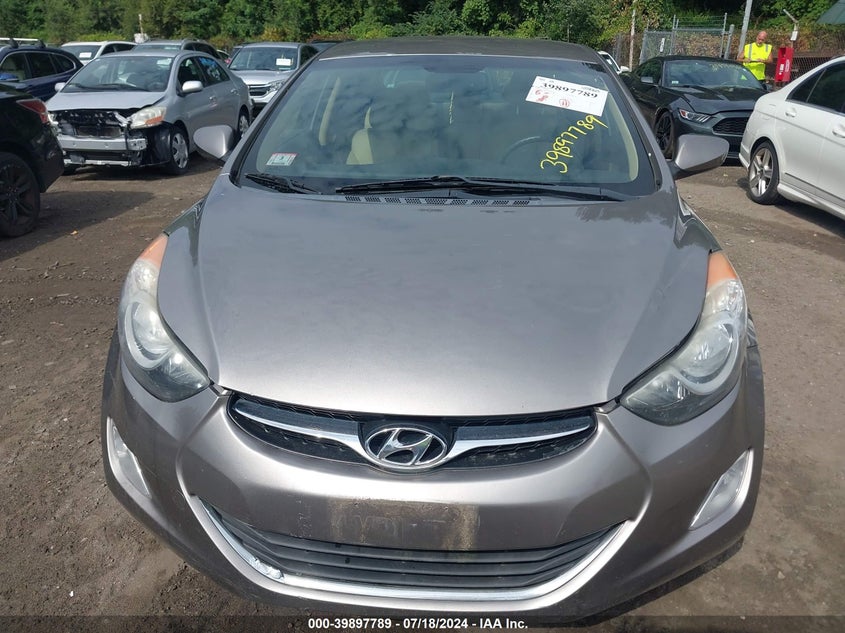 2012 Hyundai Elantra Gls/Limited VIN: 5NPDH4AE9CH134590 Lot: 39897789