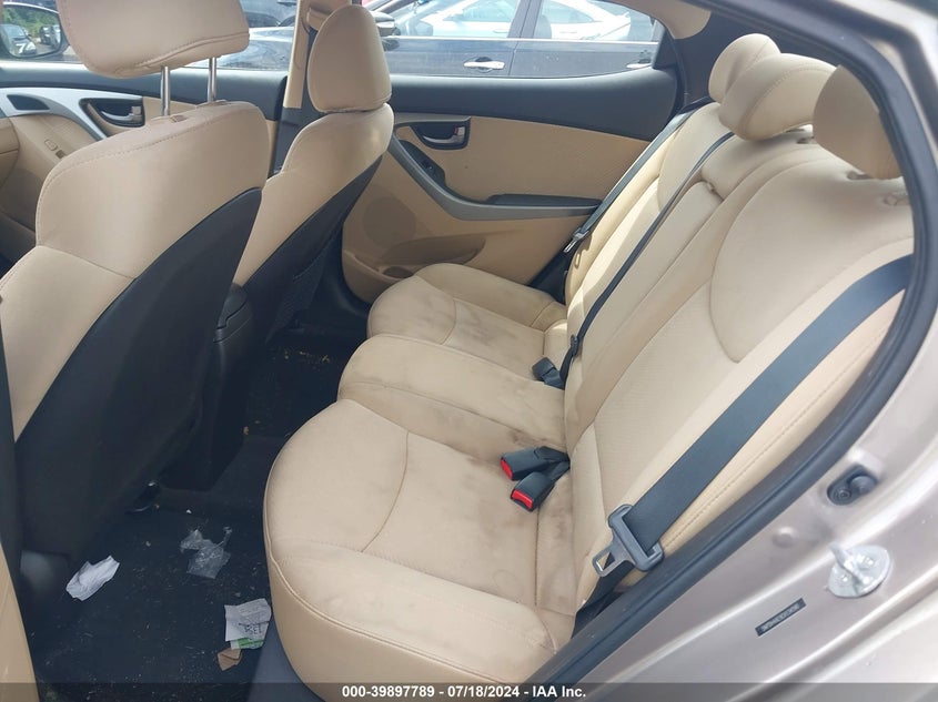 2012 Hyundai Elantra Gls/Limited VIN: 5NPDH4AE9CH134590 Lot: 39897789