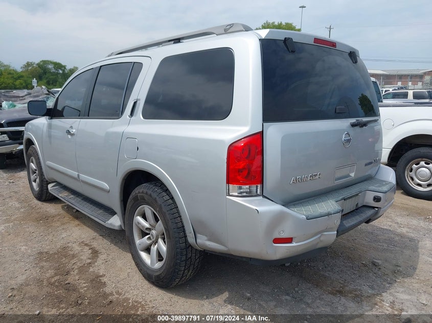 2010 Nissan Armada Se/Titanium/Platinum VIN: 5N1BA0ND6AN613564 Lot: 39897791