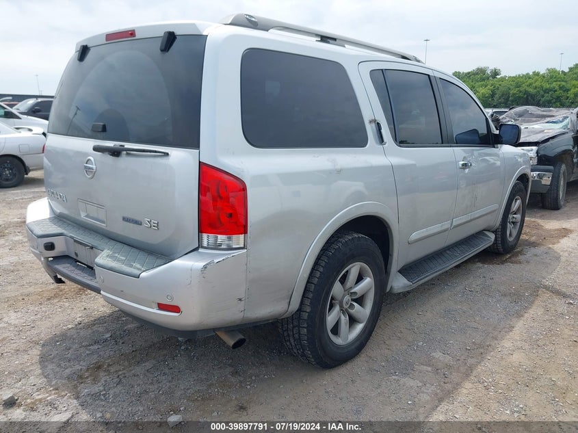 2010 Nissan Armada Se/Titanium/Platinum VIN: 5N1BA0ND6AN613564 Lot: 39897791