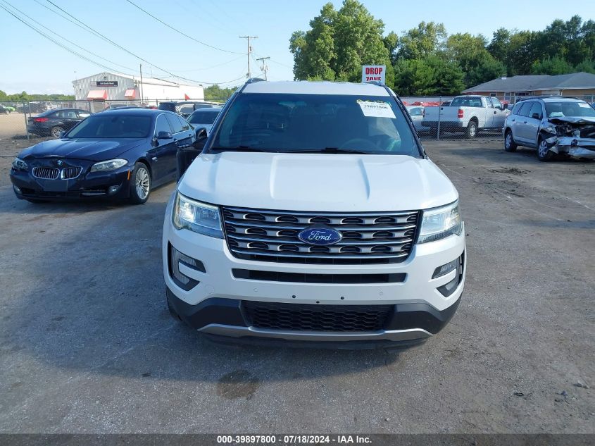 2017 Ford Explorer Xlt VIN: 1FM5K8D82HGA53781 Lot: 39897800