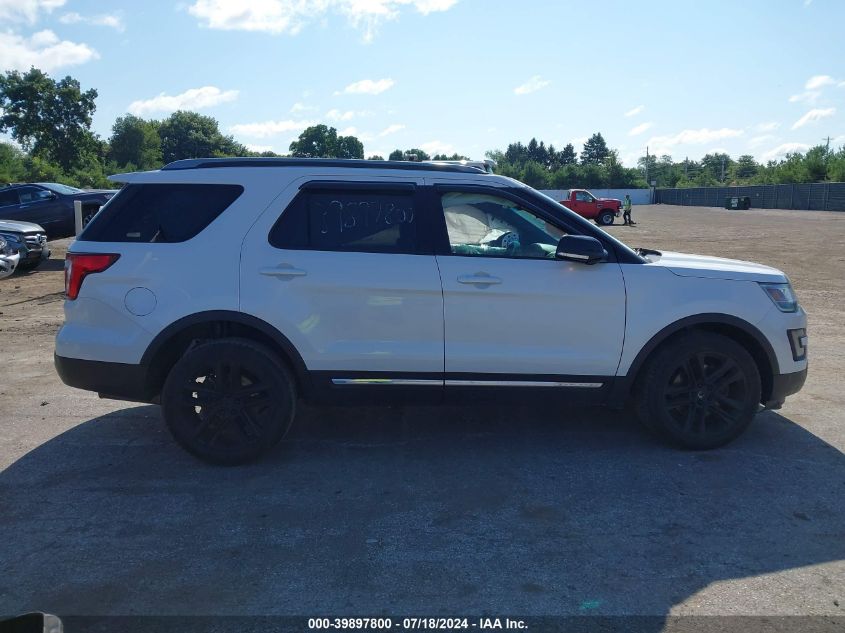 2017 Ford Explorer Xlt VIN: 1FM5K8D82HGA53781 Lot: 39897800