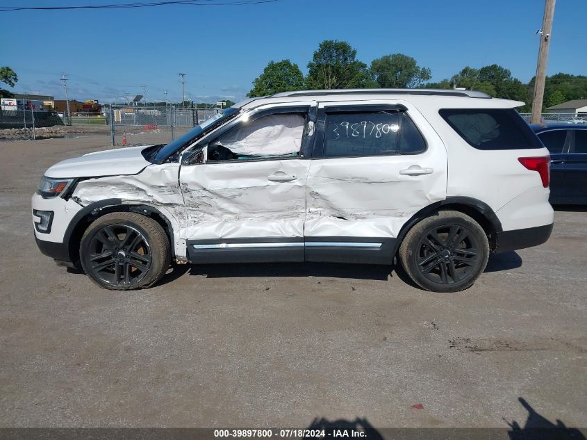 2017 Ford Explorer Xlt VIN: 1FM5K8D82HGA53781 Lot: 39897800