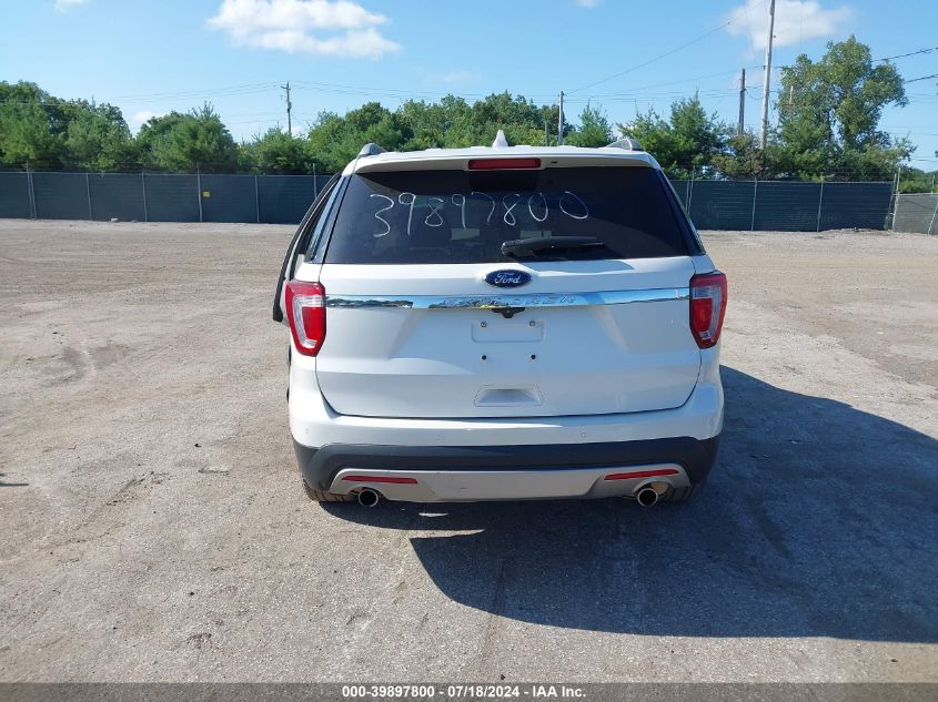 2017 Ford Explorer Xlt VIN: 1FM5K8D82HGA53781 Lot: 39897800