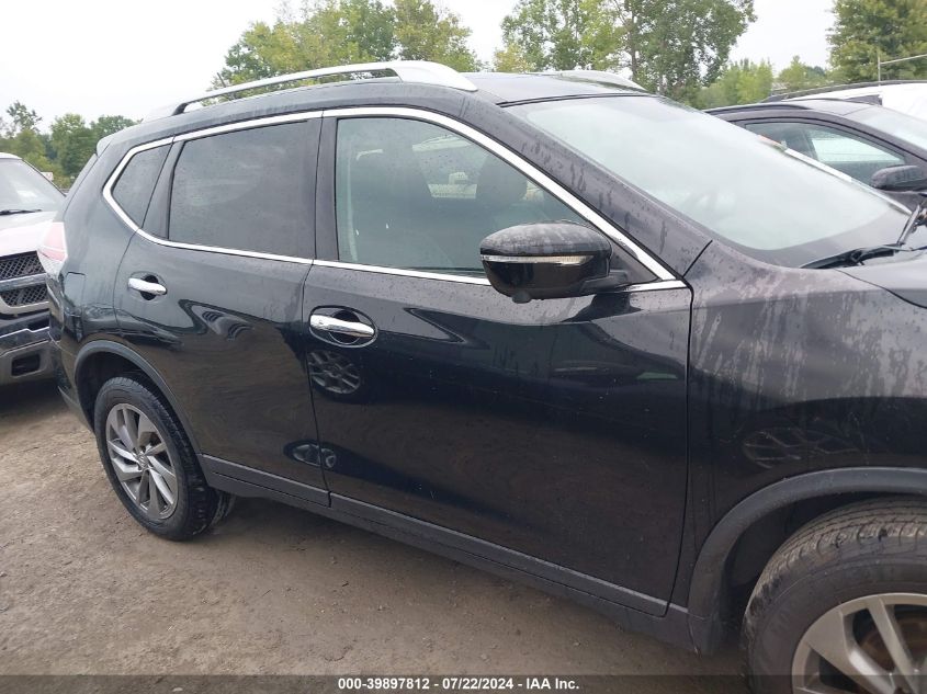 2015 Nissan Rogue Sl VIN: 5N1AT2MVXFC834776 Lot: 39897812