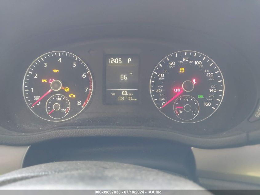 2015 Volkswagen Passat S VIN: 1VWAT7A36FC082348 Lot: 39897833