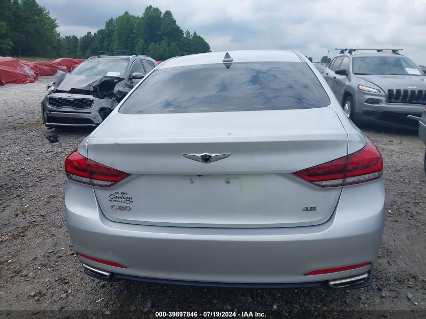 2017 Genesis G80 3.8 VIN: KMHGN4JE4HU171920 Lot: 39897846