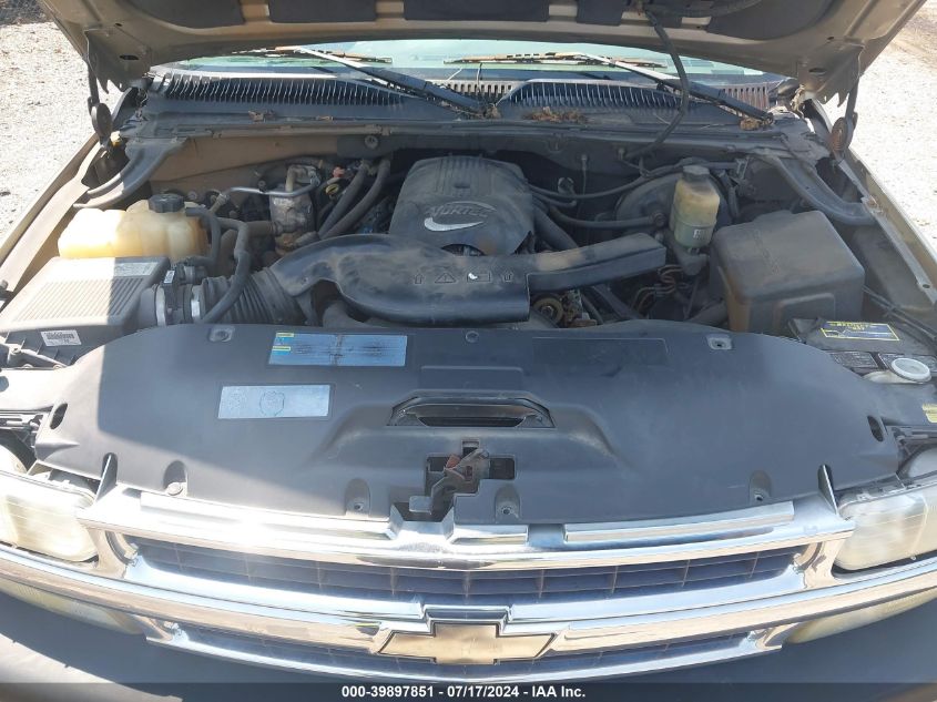 2002 Chevrolet Tahoe Ls VIN: 1GNEK13Z52R120222 Lot: 39897851