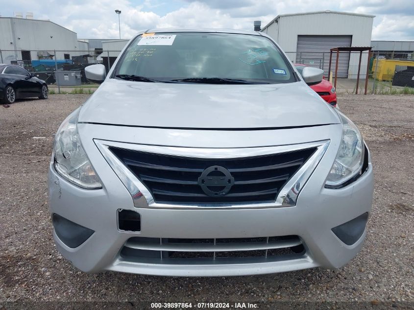 2019 Nissan Versa 1.6 S+ VIN: 3N1CN7AP8KL826655 Lot: 39897864