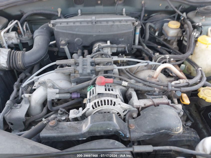 2001 Subaru Outback VIN: 4S3BH665617646627 Lot: 39897868