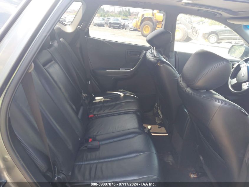 2005 Nissan Murano Sl VIN: JN8AZ08W35W411906 Lot: 39897875