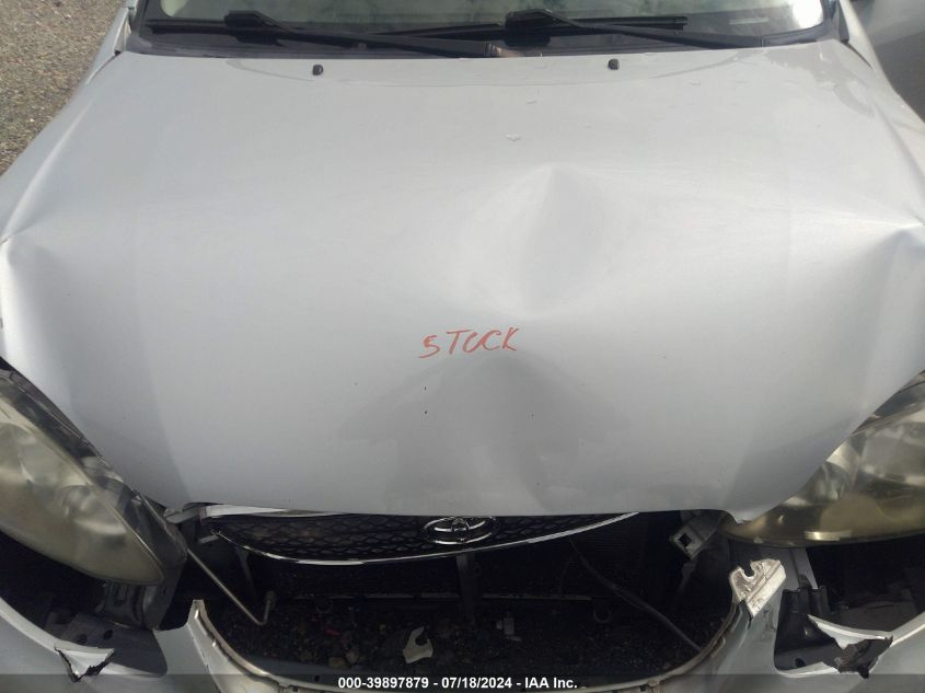 2008 Toyota Corolla Ce/Le/S VIN: 2T1BR32EX8C931213 Lot: 39897879