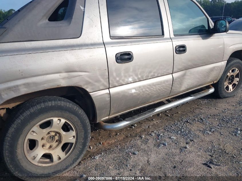 2003 Chevrolet Avalanche 1500 VIN: 3GNEC13T43G305856 Lot: 39897886