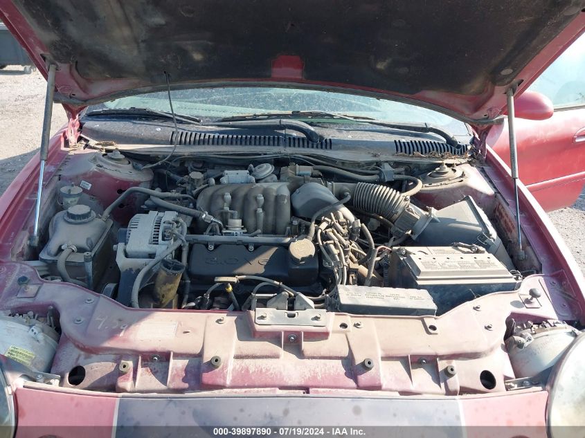 1996 Ford Taurus Gl VIN: 1FALP52U1TA187193 Lot: 39897890