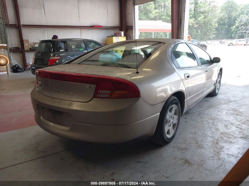 2002 Dodge Intrepid Se VIN: 2B3HD46R12H193859 Lot: 39897905