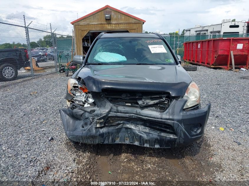 2005 Honda Cr-V Ex VIN: JHLRD78855C026276 Lot: 39897910