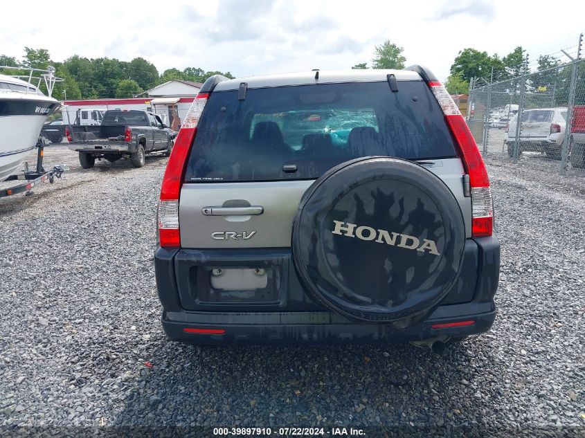 2005 Honda Cr-V Ex VIN: JHLRD78855C026276 Lot: 39897910
